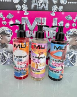 Nuova linea solari 2026 Olio abbronzante corpo 200 ml abbronzatura intensa 3€Nuova linea solari 2026 Olio abbronzante corpo 200 ml abbronzatura intensa mumakeup